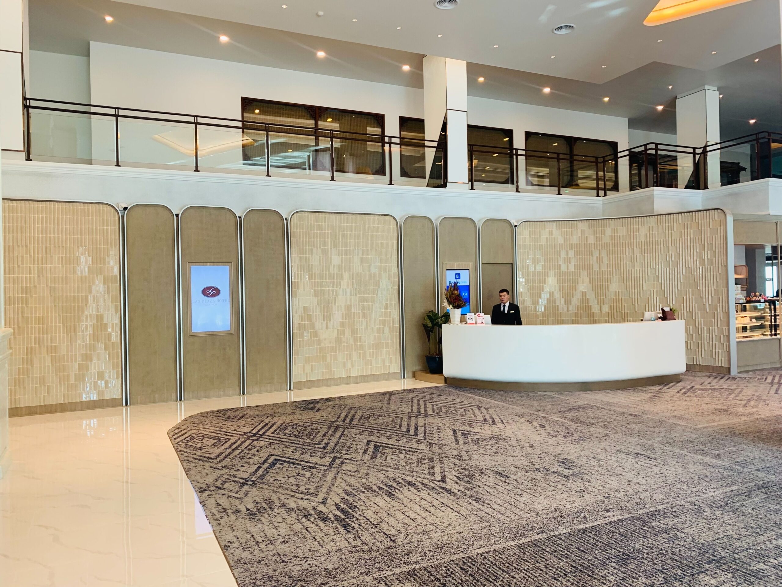Lobby at Lao Plaza Hotel