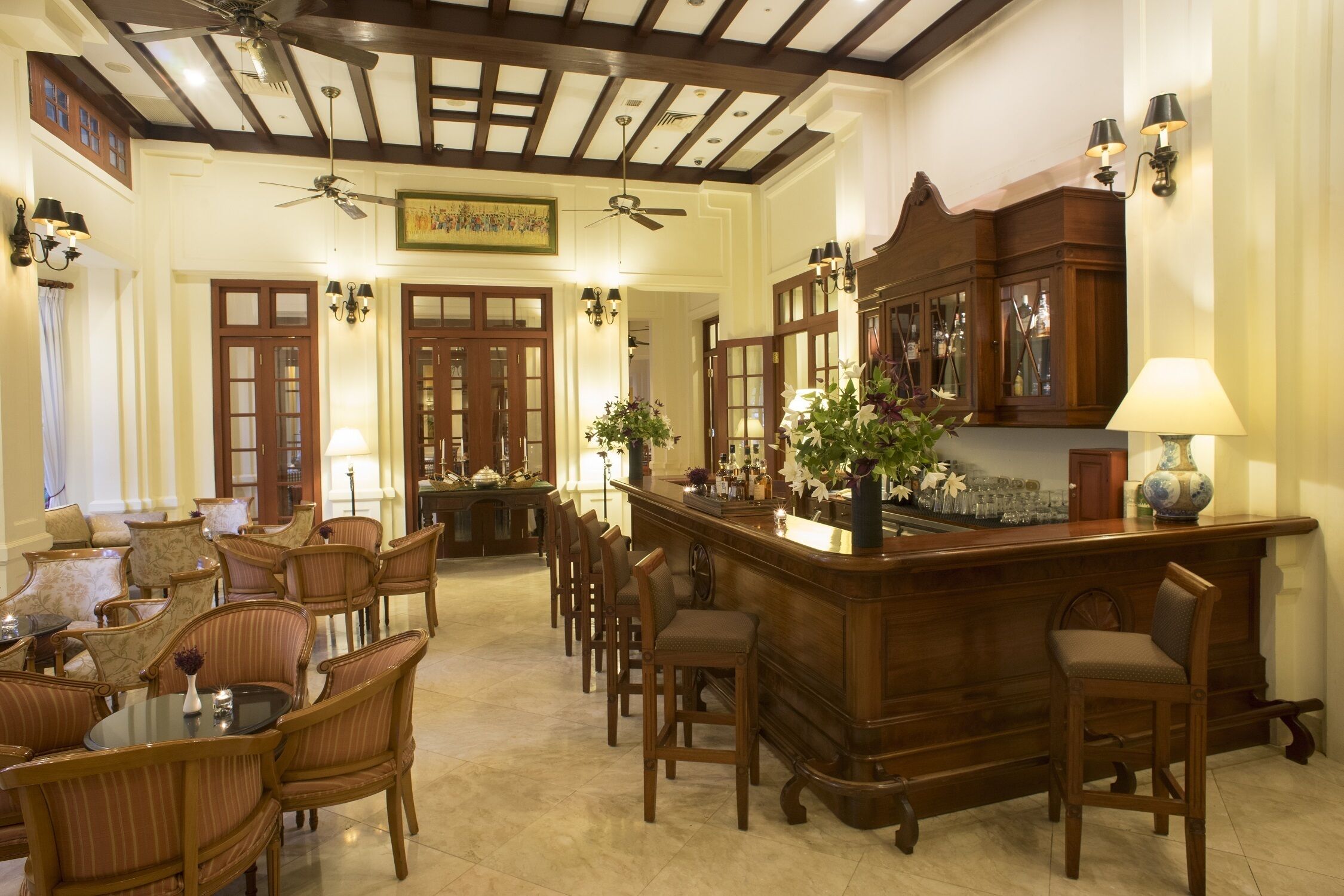 Bar at Settha Palace Hotel Vientiane