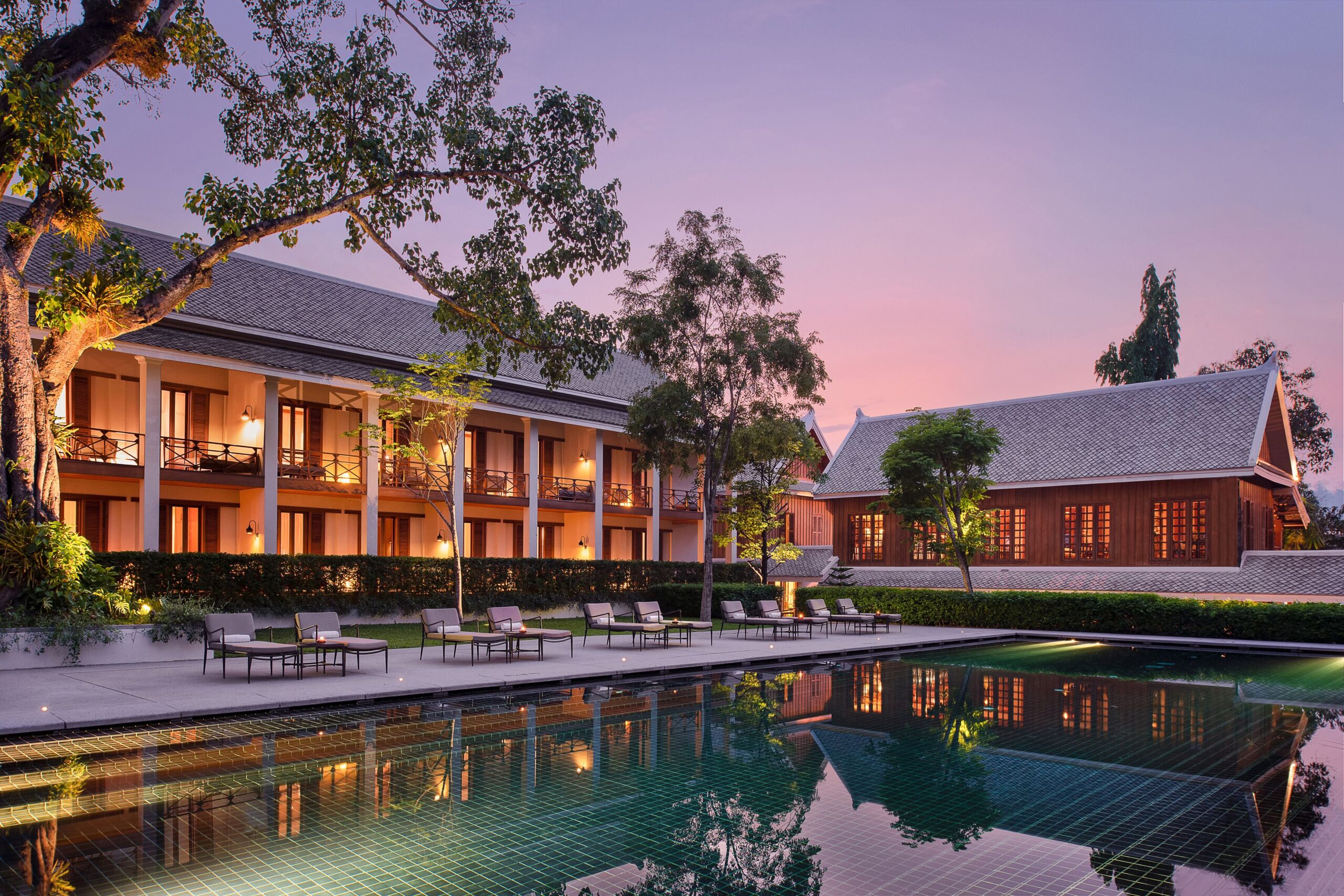 Avani+ Luang Prabang hotel and swimming pool
